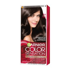 Garnier Color Sensation Βαφή Μαλλιών 3.0 Καστανό Σκούρο 40ml Garnier Color Sensation Βαφή Μαλλιών 3.0 Καστανό Σκούρο 40ml