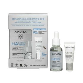 Apivita Promo HA5 Honey Repair Serum Αντιρυτιδικός Ορός Προσώπου 30ml & 5 Action Eye Serum 5ml Apivita Promo HA5 Honey Repair Serum Αντιρυτιδικός Ορός Προσώπου 30ml & 5 Action Eye Serum 5ml