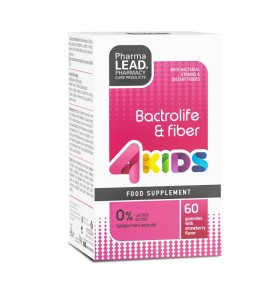 Pharmalead 4kids Bactrolife & Fiber για Παιδιά με Προβιοτικά 60 Ζελεδάκια Pharmalead 4kids Bactrolife & Fiber για Παιδιά με Προβιοτικά 60 Ζελεδάκια