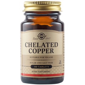 Solgar Chelated Copper 100 Ταμπλέτες Solgar Chelated Copper 100 Ταμπλέτες