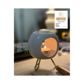 Sanko Promo Lunar Wax Melt Diffuser Δοχείο Καύσης Κεριού & Δώρο Madagascar Αρωματικό Κερί Καύσης