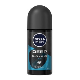 Nivea Men Deo Deep Black Carbon Beat Roll-On Ανδρικό 50ml