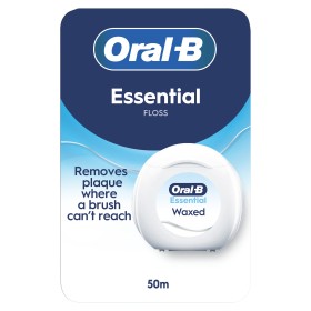 Oral-B Essential Floss Κηρωμένο Οδοντικό Νήμα 50m Oral-B Essential Floss Κηρωμένο Οδοντικό Νήμα 50m