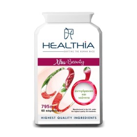 Healthia Xtra-Beauty 795mg κατά των Ρυτίδων & της Γήρανσης του Δέρματος 60 Κάψουλες Healthia Xtra-Beauty 795mg κατά των Ρυτίδων & της Γήρανσης του Δέρματος 60 Κάψουλες