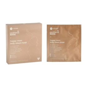 Panthenol Extra Happy Mom Belly Sheet Υφασμάτινη Μάσκα Κοιλιάς για Πρόληψη & Αντιμετώπιση Ραγάδων 4 Τεμάχια