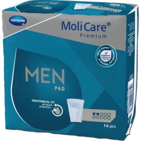 Hartmann Molicare Premium Men Pad 2 Σταγόνες 14 Τεμάχια
