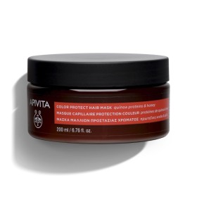 Apivita Color Protect Hair Mask Μάσκα Μαλλιών Προστασίας Χρώματος με Πρωτείνες Κινόα & Μέλι 200ml Apivita Color Protect Hair Mask Μάσκα Μαλλιών Προστασίας Χρώματος με Πρωτείνες Κινόα & Μέλι 200ml