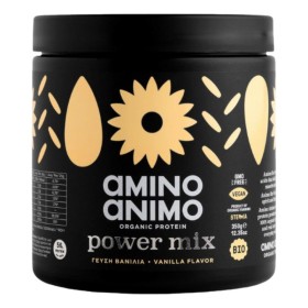 Amino Animo Bio Power Mix Πρωτεΐνη Βανίλια Χωρίς Γλουτένη & Λακτόζη 350g