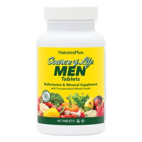 Natures Plus Source Of Life Men Πολυβιταμινούχος Ανδρική Φόρμουλα 60 Ταμπλέτες Natures Plus Source Of Life Men Πολυβιταμινούχος Ανδρική Φόρμουλα 60 Ταμπλέτες
