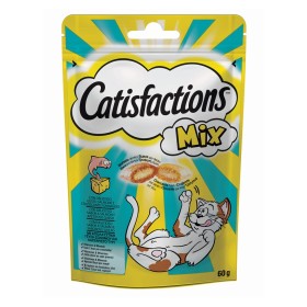 Catisfactions Mix Λιχουδιές Γάτας με Σολομό & Τυρί 60g