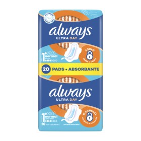 Always Ultra Normal Plus Σερβιέτες Μέγεθος 1 20 Σερβιέτες Always Ultra Normal Plus Σερβιέτες Μέγεθος 1 20 Σερβιέτες