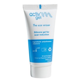 Activ’m Scar Gel Silicone Gel for Scar Treatment για Πρόληψη & Αντιμετώπιση του Σχηματισμού Υπερτροφικών Ουλών & Χηλοειδών 20g