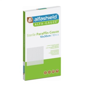Alfashield Alfa-Gauze Αποστειρωμένη Γάζα Παραφίνης 10x30 10 Τεμάχια Alfashield Alfa-Gauze Αποστειρωμένη Γάζα Παραφίνης 10x30 10 Τεμάχια