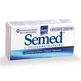 Intermed Semed Αντιοξειδωτικό Συμπλήρωμα Οργανικού Σεληνίου 55mg 30 Δισκία