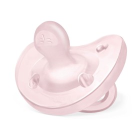 Chicco Physio Soft Πιπίλα Σιλικόνης Ροζ 0-6m 1 Τεμάχιο