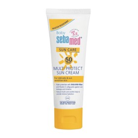 SEBAMED Baby Suncare Multi Protect Sun Cream SPF50+ Αδιάβροχο Βρεφικό Αντηλιακό Γαλάκτωμα 75ml