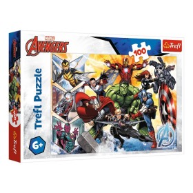 TREFL The Power of The Avengers Παιδικό Puzzle για 6+ Ετών 100 Κομμάτια