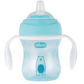 Chicco Transition Cup 4m+ Μπλε 200ml Chicco Transition Cup 4m+ Μπλε 200ml