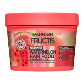 Garnier Fructis Plumping Watermelon Hair Food Mask Μάσκα Μαλλιών 3σε1 400ml Garnier Fructis Plumping Watermelon Hair Food Mask Μάσκα Μαλλιών 3σε1 400ml