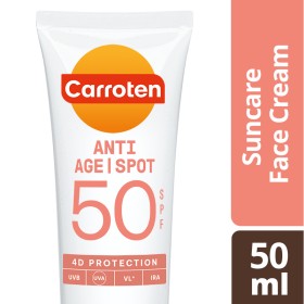 Carroten Face Cream Anti-Age & Anti-Spot Spf50 Κρέμα Προσώπου κατά των Κηλίδων 50ml Carroten Face Cream Anti-Age & Anti-Spot Spf50 Κρέμα Προσώπου κατά των Κηλίδων 50ml