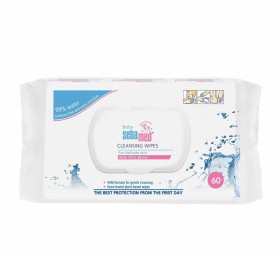 Sebamed Baby Cleansing Wipes For Delicate Skin Υγρά Μωρομάντηλα με 99% Νερό 60 Τεμάχια