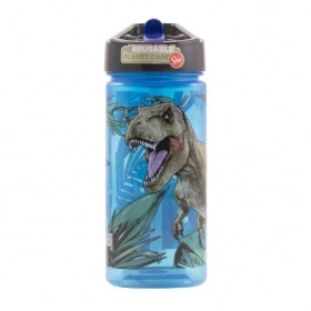 Gim Παγούρι Πλαστικό με Καλαμάκι Jurassic World 510ml