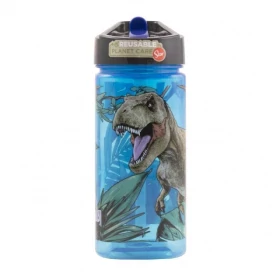 Gim Παγούρι Πλαστικό με Καλαμάκι Jurassic World 510ml