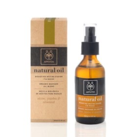 Apivita Natural Oil Βιολογικό Μείγμα Ελαίων για Μασάζ 100ml