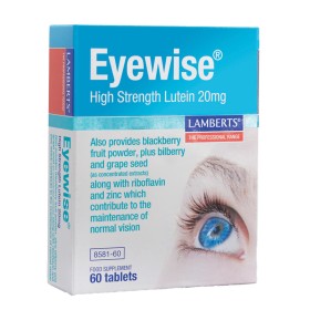 Lamberts eyewise High Strength Lutein Συμπλήρωμα για την Υγεία των Ματιών 60 Ταμπλέτες