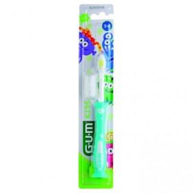 GUM 901Μ Κids Monster Toothbrush Παιδική Οδοντόβουρτσα 3-6 Ετών 1 Τεμάχιο