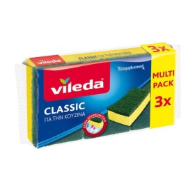 Vileda Classic Σφουγγάρι Πιάτων 3 Τεμάχια