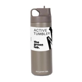 Boobam Τhe Bottle Aνοξείδωτο Μπουκάλι Χακί 600ml Boobam Τhe Bottle Aνοξείδωτο Μπουκάλι Χακί 600ml