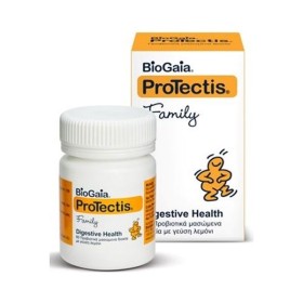 BIOGAIA Protectis Family with Lemon Flavor 60 Chewable Tablets