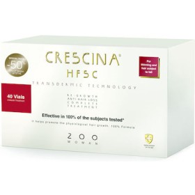 Crescina Hfsc Transdermic Complete Treatment 200 Woman Αμπούλες Μαλλιών κατά της Τριχόπτωσης 40x3.5ml