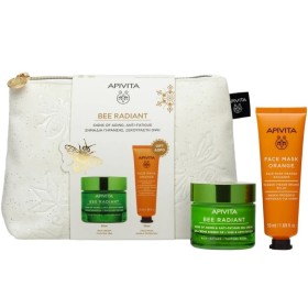 Apivita Promo Bee Radiant Κρέμα για Σημάδια Γήρανσης & Ξεκούραστη Όψη Πλούσιας Υφής 50ml & Orange Radiance Face Mask 50ml