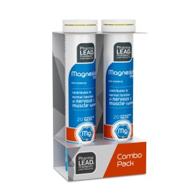 Pharmalead Promo Magnesium 375mg για το Νευρικό Σύστημα με Γεύση Lime 2x20 Αναβράζοντα Δισκία Pharmalead Promo Magnesium 375mg για το Νευρικό Σύστημα με Γεύση Lime 2x20 Αναβράζοντα Δισκία