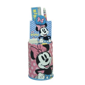 Gim Σετ Γραφικής Ύλης με Μολυβοθήκη Minnie 7 Τεμάχια