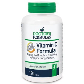 DOCTORS FORMULAS Vitamin C Formula 1000mg 120 Δισκία