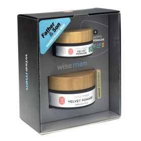 Wise Men Promo Father & Son Hair Velvet Pomade Medium Hold 100ml & Kids Velvet Pomade 30ml Wise Men Promo Father & Son Hair Velvet Pomade Medium Hold 100ml & Kids Velvet Pomade 30ml