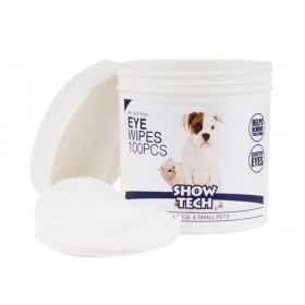 Show Tech Eye Wipes Μαντηλάκια για την Yγιεινή των Eυαίσθητων Mατιών των Κατοικιδίων 100 Τεμάχια Show Tech Eye Wipes Μαντηλάκια για την Yγιεινή των Eυαίσθητων Mατιών των Κατοικιδίων 100 Τεμάχια