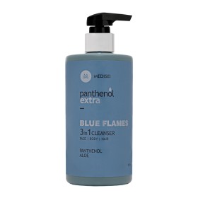 Panthenol Extra Blue Flames 3in1 Cleanser Ανδρικό Καθαριστικό για Πρόσωπο & Σώμα & Μαλλιά 500ml