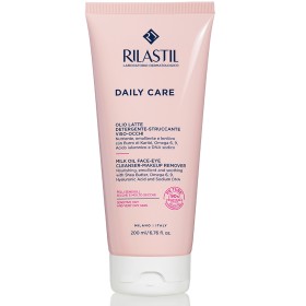 Rilastil Daily Care Milk Oil Απαλό Καθαριστικό Προσώπου & Ματιών 200ml