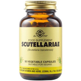 SOLGAR Scutellariae 50 Herbal Capsules