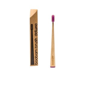 Boobam Οδοντόβουρτσα Deluxe Medium Μωβ 1 Τεμάχιο