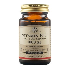 Solgar Vitamin B12 1000μg 100 Υπογλώσια Δισκία