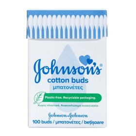 Johnsons Baby Cotton Buds 100 Τεμάχια Johnsons Baby Cotton Buds 100 Τεμάχια