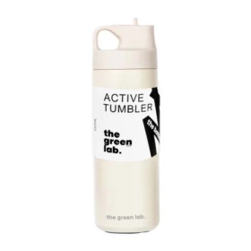 Boobam Τhe Bottle Aνοξείδωτο Μπουκάλι Μπεζ 600ml Boobam Τhe Bottle Aνοξείδωτο Μπουκάλι Μπεζ 600ml