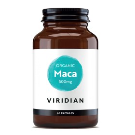 Viridian Organic Maca Root 500mg Περουβιανό Ginseng 60 Κάψουλες