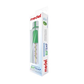 Medel 95266 Θερμόμετρo Επιτοίχιο Πλακέ Χωρίς Υδράργυρο 1 Τεμάχιο