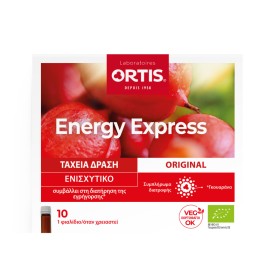 Ortis Energy Express για Ενέργεια & Τόνωση 10x15ml